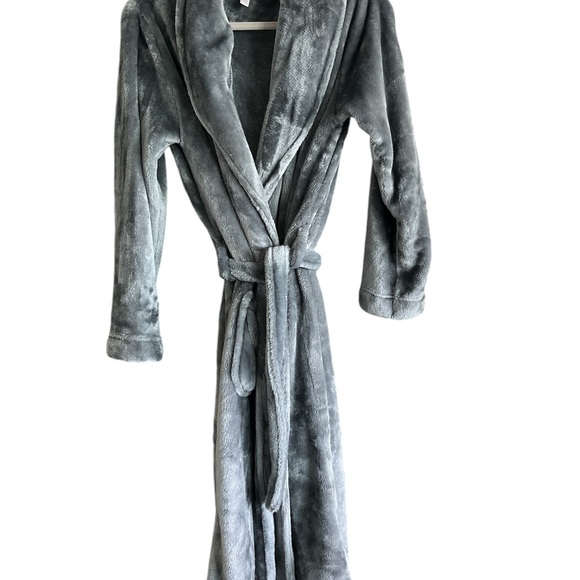 Joyspun Fluffy Plush Robe Pockets Medium Cozy Blanket Robe - Picture 2 of 5